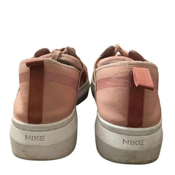 Nike Court Vision Alta Woman's Size 8 Rust Pink & White - Picture 4 of 4